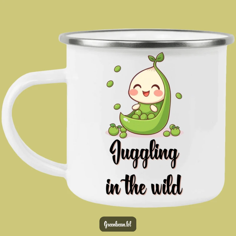 Funny Campfire Juggler Mug - Hilarious Veggie Gift for Outdoor Dexterity