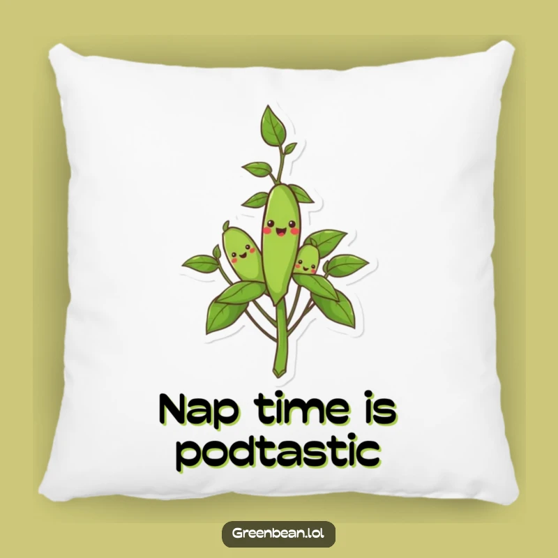 Funny Pod Person Pillow: Huggable Comfort with Hilarious Garden Vibes!