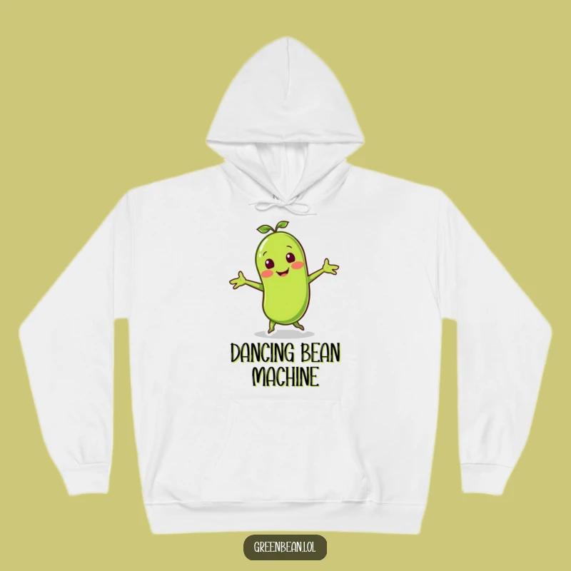 Funny Green Bean Jig Hoodie: Cozy Vegetable Dance Sweatshirt Gift