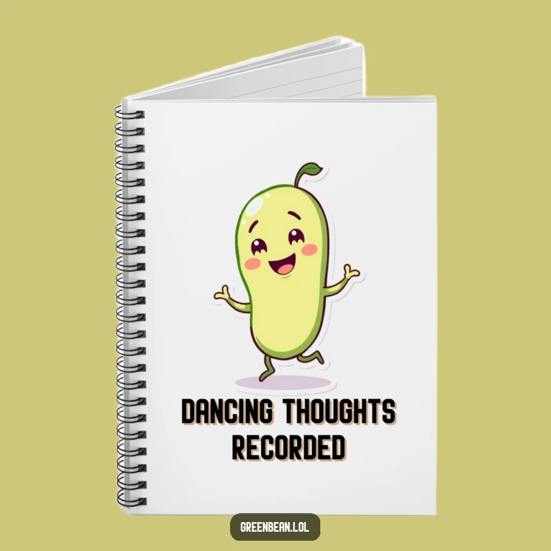 Funny Jigging Bean Notebook - Hilarious Journal for Happy Thoughts
